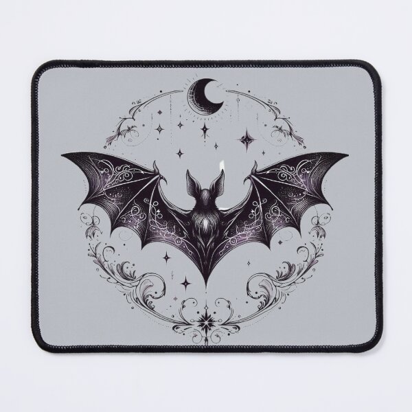 Item preview, Night-Wing Gothic Bat – Dark Mystic Symbol designed and sold by Roberta Calabrese.