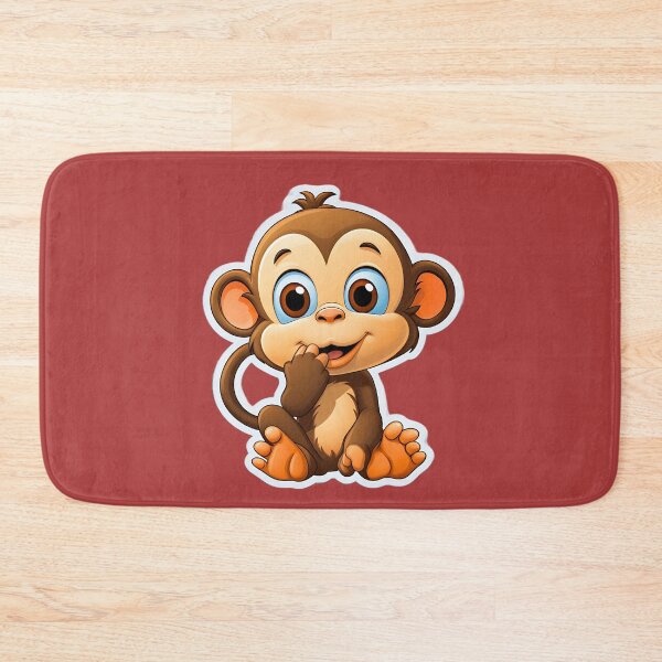 Item preview, A CARTOON BABY MONKEY designed and sold by infinitearte.
