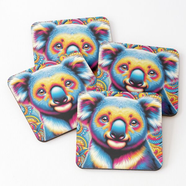 Item preview, pop art style cute koala designed and sold by Dogandesighn.