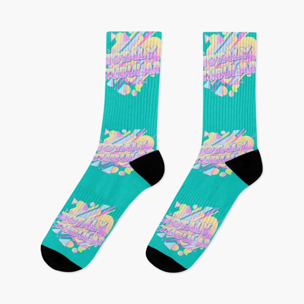Item preview, TOTALLY TUBULAR - Neon Retro Pop Art Style TYPOGRAPHY designed and sold by WHITE FLAME PRINTS.