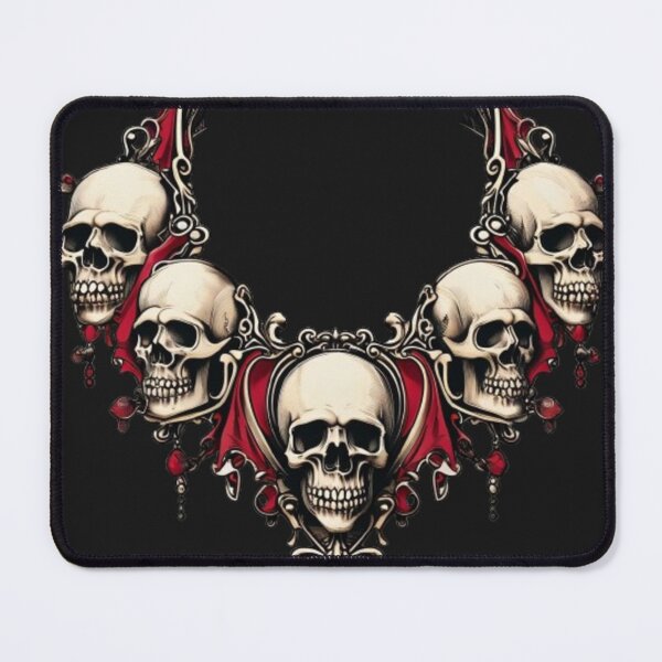Item preview, Skull collar – Gothic statement necklace designed and sold by Antik by Schulz.