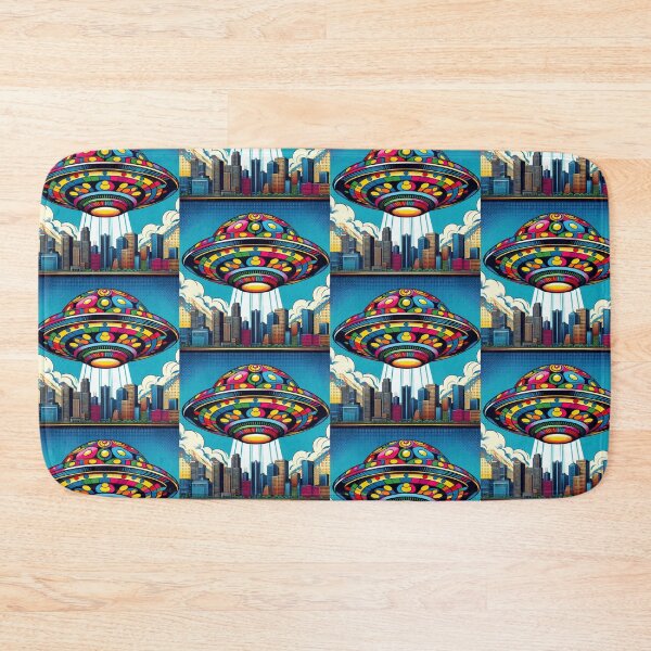 Item preview, colorful ufo designed and sold by Dogandesighn.