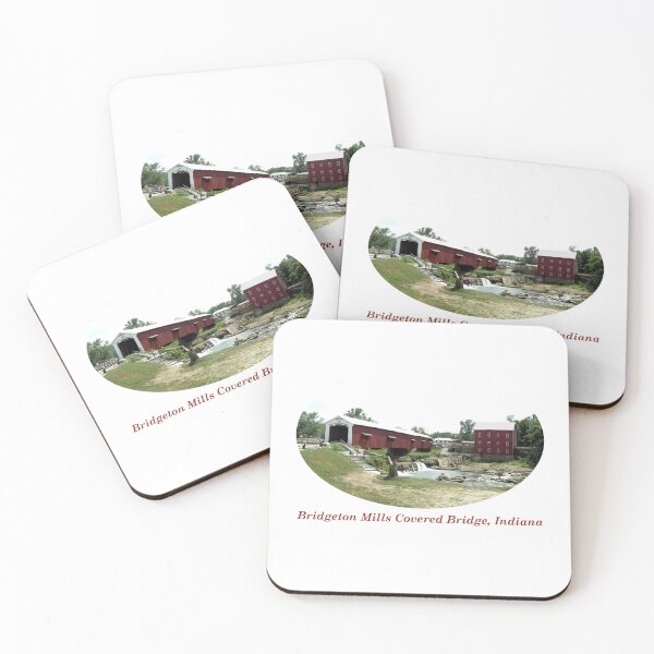 Item preview, Bridgeton Mills Covered Bridge Indiana 2025 UPDATE designed and sold by gotucoveredart.