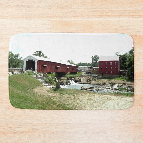 Item preview, Bridgeton Mills Covered Bridge Indiana 2025 UPDATE designed and sold by gotucoveredart.
