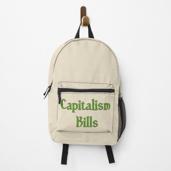 Item preview, Corporate Greed Poster | Anti-Capitalist Dystopian Art - Capitalism Kills Slogan Design, Socialist Wall Decor & Political Protest Stickers designed and sold by RevolutionToday.