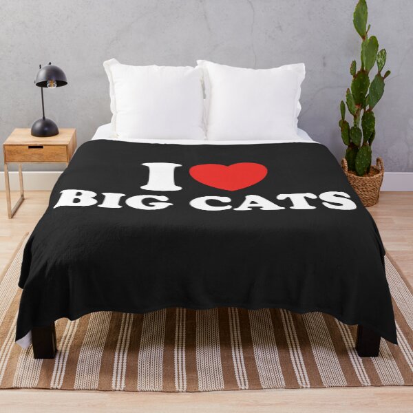 Item preview, I Love Big Cats designed and sold by shitpostee.