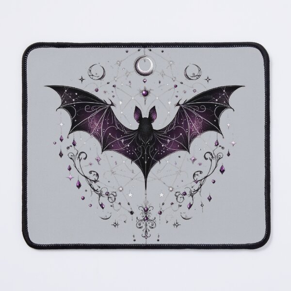 Item preview, Night-Wing Gothic Bat – Dark Mystic Symbol designed and sold by Roberta Calabrese.
