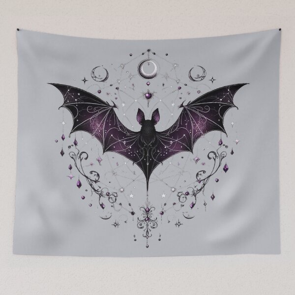 Item preview, Night-Wing Gothic Bat – Dark Mystic Symbol designed and sold by Roberta Calabrese.