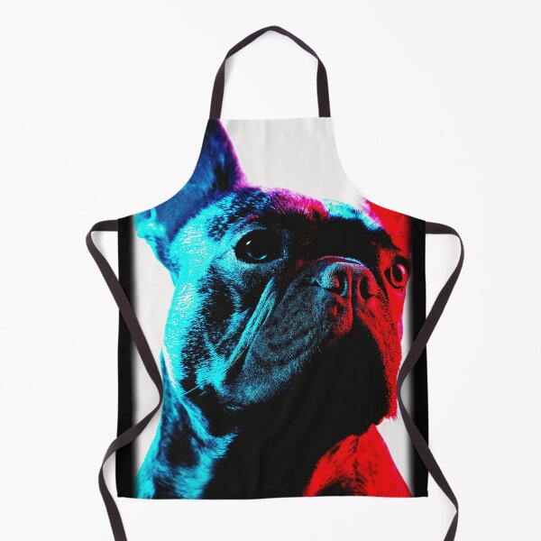 Artikelvorschau, Französische Bulldogge – glamouröses Modeporträt entworfen und verkauft von KsaveraArt.