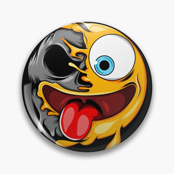 Item preview, Gothic Mocking Emoji designed and sold by Joncasmiart.