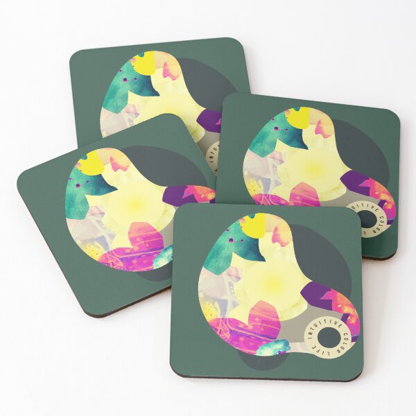 Item preview, Abstract Shapes, Colorful Flowers - Modern Pattern designed and sold by KarinaPraska.