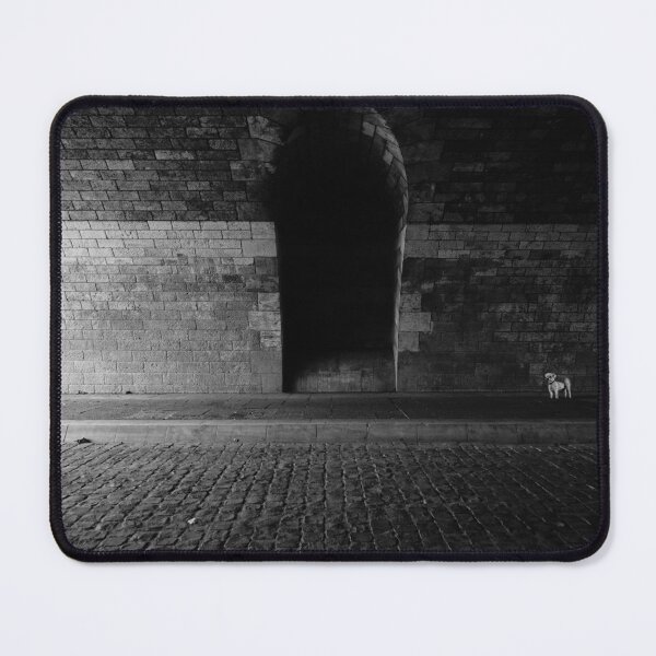 Item preview, Minimalist Street Photography - Dog Lost in Paris designed and sold by CarolinaReina.