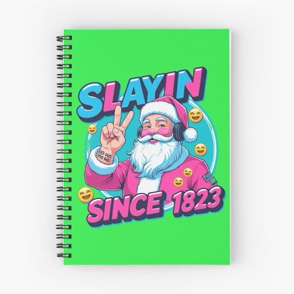 Item preview, Funny Santa Slayin Since 1823 Shirt – Bold Pink Retro Christmas Design | Playful Holiday Gift designed and sold by wellie-chic.