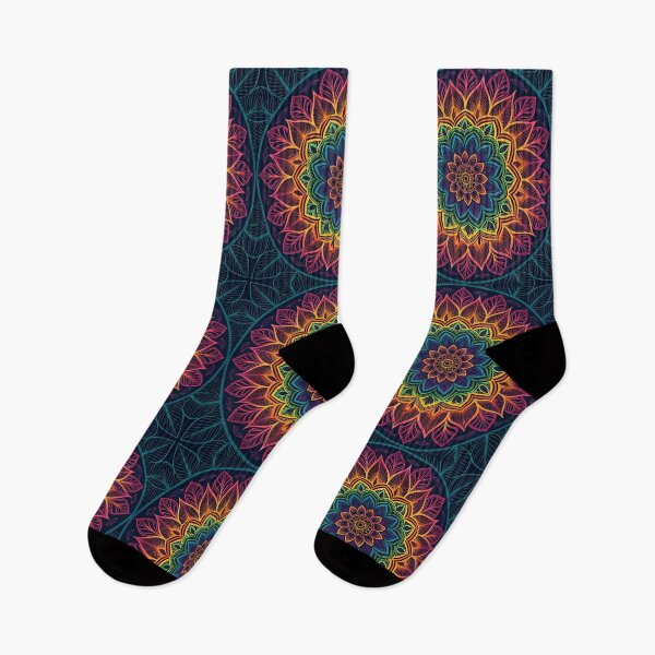 Item preview, Trippy Mandala Pattern with Hypnotic Symmetry designed and sold by HLPsychDesigns.