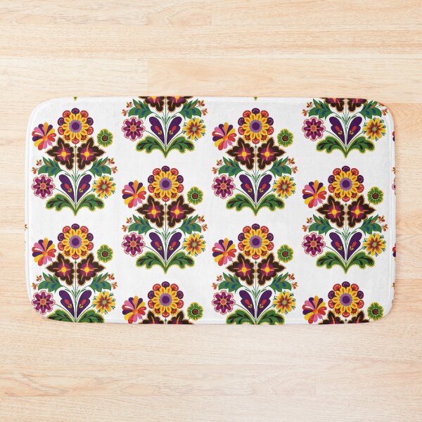 Item preview, Colorful Polish Flowers Pattern | wycinanki | Folklore | Folk Art designed and sold by xiao xuans.