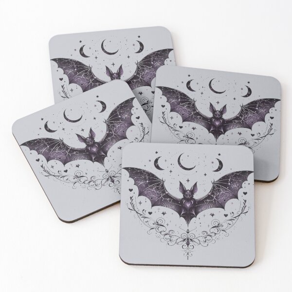 Item preview, Night-Wing Gothic Bat – Dark Mystic Symbol designed and sold by Roberta Calabrese.