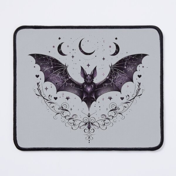 Item preview, Night-Wing Gothic Bat – Dark Mystic Symbol designed and sold by Roberta Calabrese.
