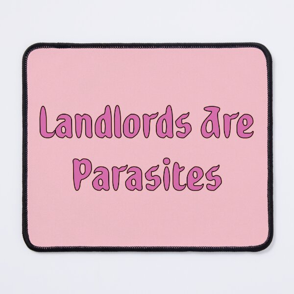 Item preview, Housing Justice Poster | Anti Landlord Design - Rent Strike Art, Tenant Union Wall Decor & Socialist Housing Stickers designed and sold by RevolutionToday.