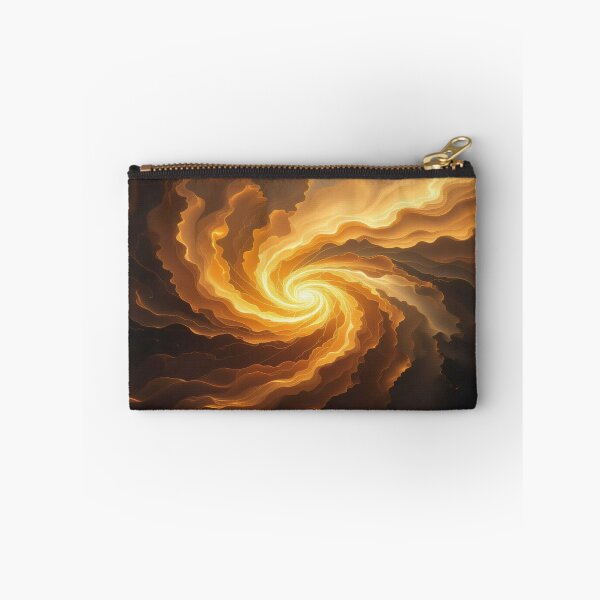 Item preview, Cosmic Spiral - Energy, Depth & Movement – Abstract meets Universe in golden Motion designed and sold by FotoworldEdel.