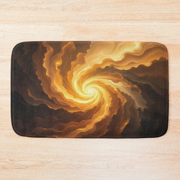 Item preview, Cosmic Spiral - Energy, Depth & Movement – Abstract meets Universe in golden Motion designed and sold by FotoworldEdel.
