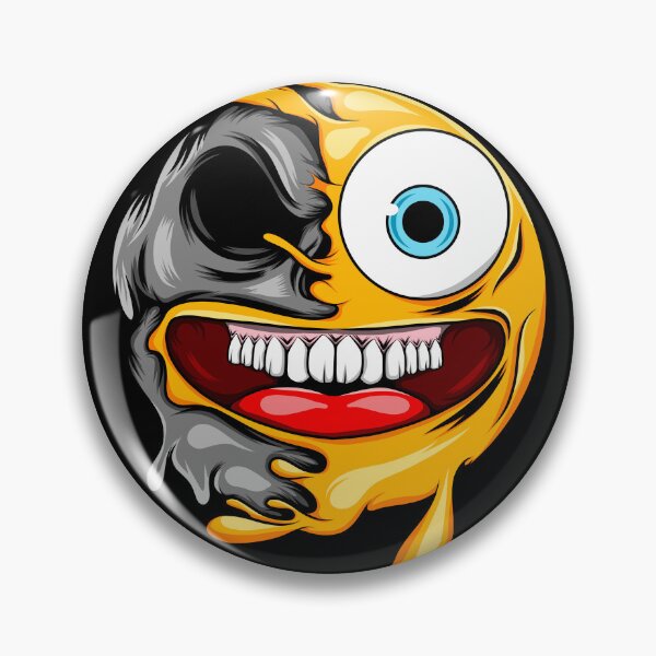 Item preview, Happy Gothic Emoji designed and sold by Joncasmiart.