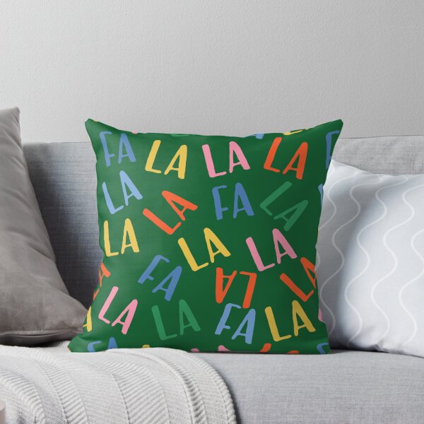 Item preview, Fa La La Christmas Lettering Pattern designed and sold by Kusaka.art.