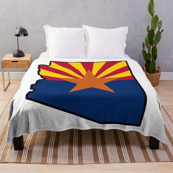 Item preview, State Flag Map of ARIZONA designed and sold by HFYD.