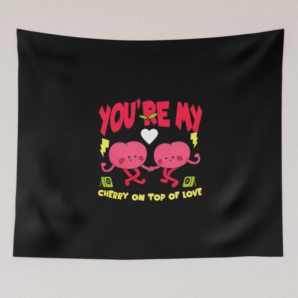 Item preview, Cute Cherry Couples Love Message designed and sold by Oniyasha.