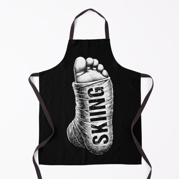 Item preview, Skiing Skier Funny Broken Ankle Vintage Downhill Skiers designed and sold by GrandeDuc.
