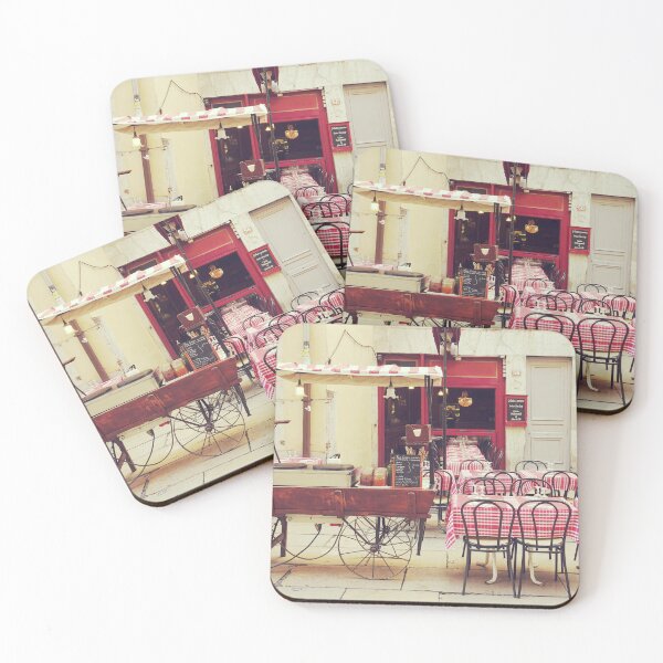Item preview, French Restaurant and Crepes Stand - Vintage Travel Photography designed and sold by CarolinaReina.