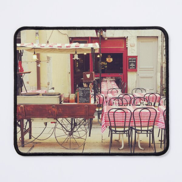 Item preview, French Restaurant and Crepes Stand - Vintage Travel Photography designed and sold by CarolinaReina.