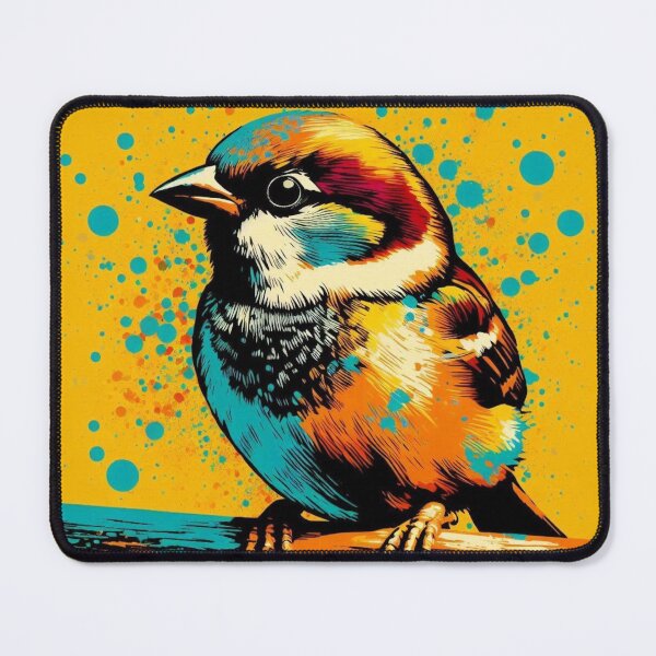 Item preview, cute sparrow bird designed and sold by Dogandesighn.