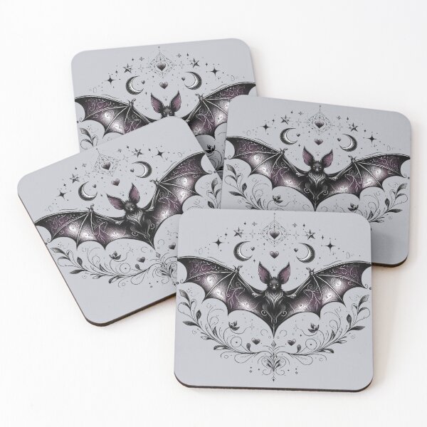Item preview, Night-Wing Gothic Bat – Dark Mystic Symbol designed and sold by Roberta Calabrese.