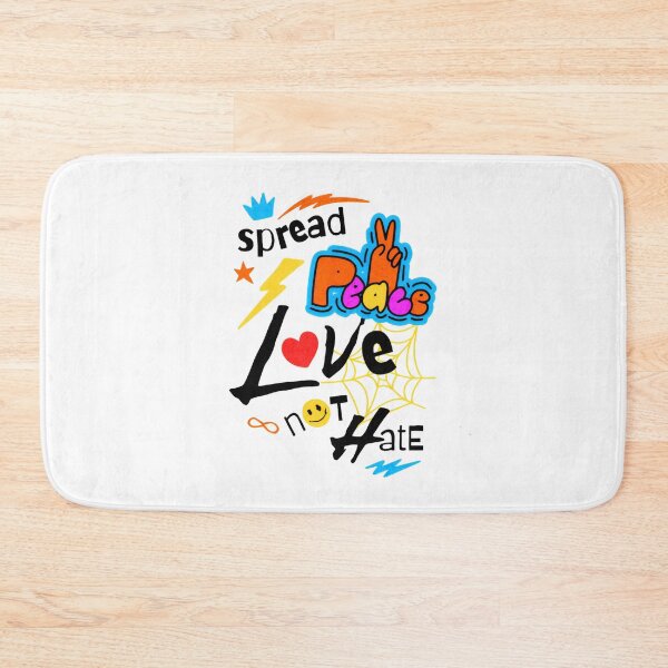Item preview, Spread Peace Love Message designed and sold by Oniyasha.