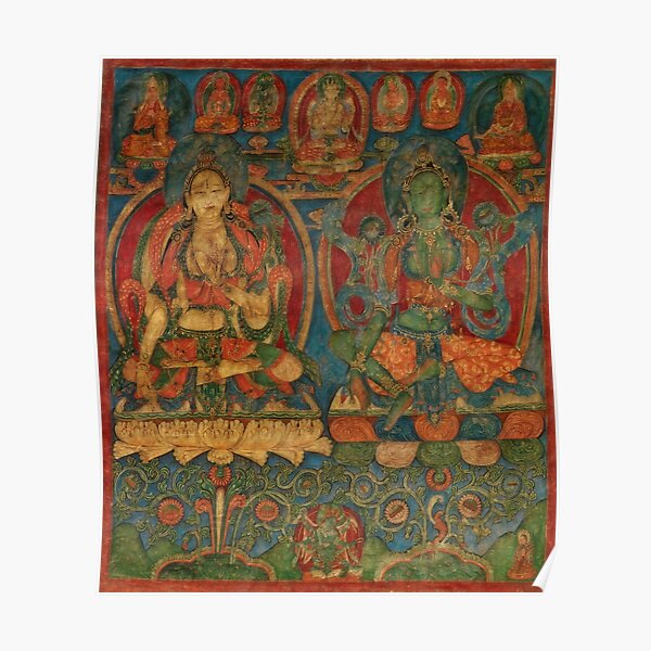 The White Tara and The Green Tara Poster