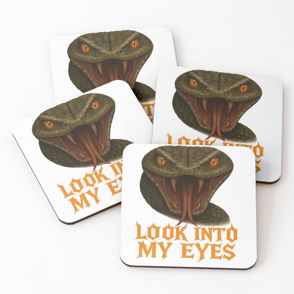 Item preview, Eyes That Bite – Bold Snake Gaze Design by GGSTCraft designed and sold by ggstcraft.