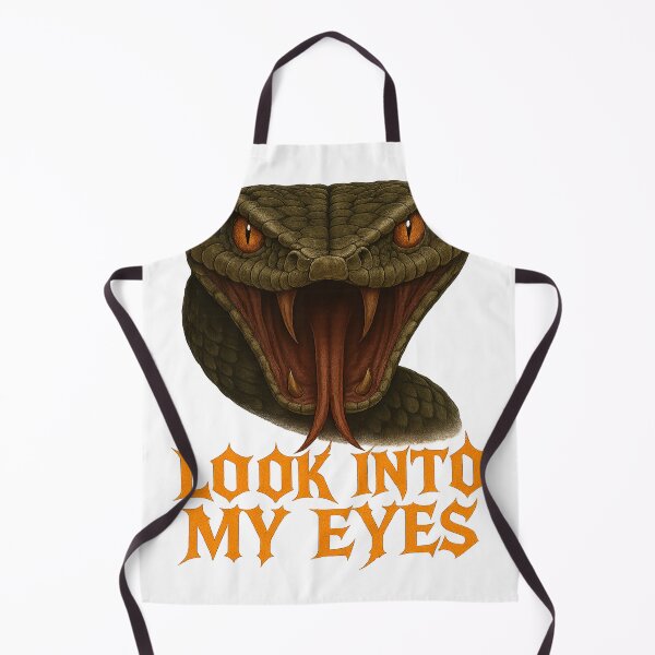 Item preview, Eyes That Bite – Bold Snake Gaze Design by GGSTCraft designed and sold by ggstcraft.