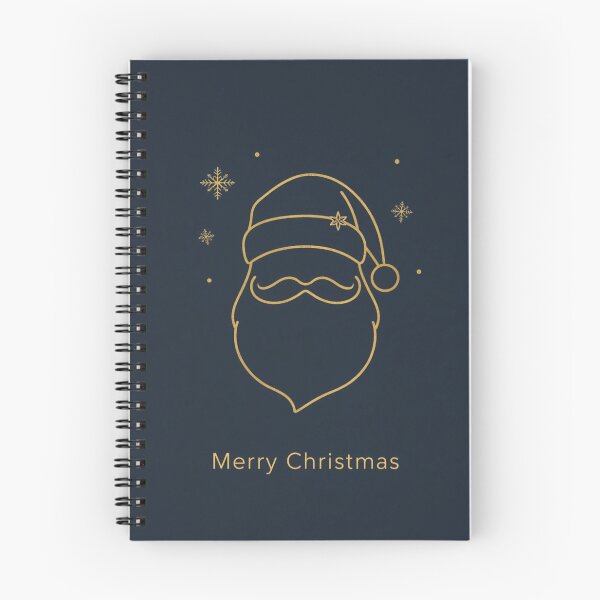 Item preview, Minimal Santa Line Art | Elegant Gold Christmas Design designed and sold by AM-little-shop.