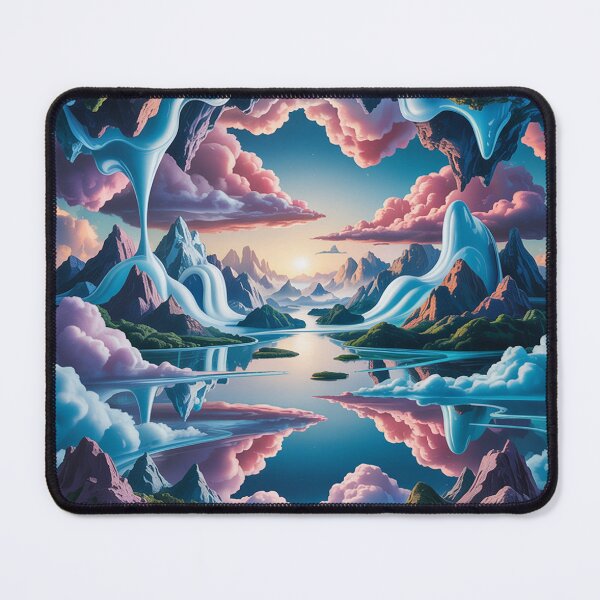 Item preview, А dreamlike mountain landscape  with impossible beauty. designed and sold by Lilashakti ⭐️ ⭐️ ⭐️ ⭐️ ⭐️.