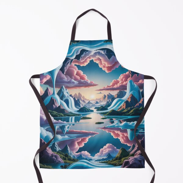 Item preview, А dreamlike mountain landscape with impossible beauty. designed and sold by Lilashakti ⭐️ ⭐️ ⭐️ ⭐️ ⭐️.