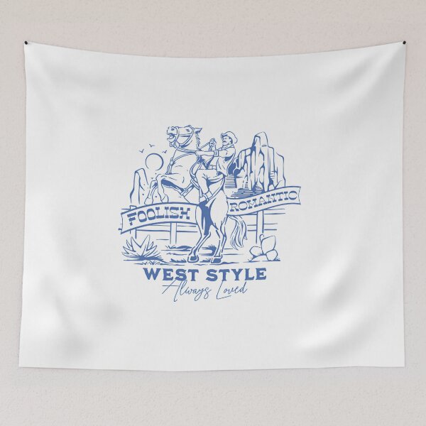 Item preview, Western Cowboy Romantic Desert Rider Design designed and sold by Oniyasha.