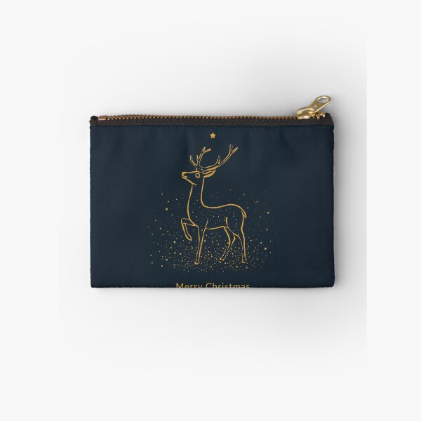 Item preview, Minimal Reindeer Line Art | Elegant Gold Christmas Design designed and sold by AM-little-shop.