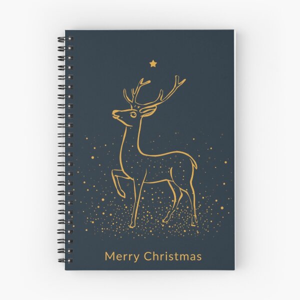 Item preview, Minimal Reindeer Line Art | Elegant Gold Christmas Design designed and sold by AM-little-shop.