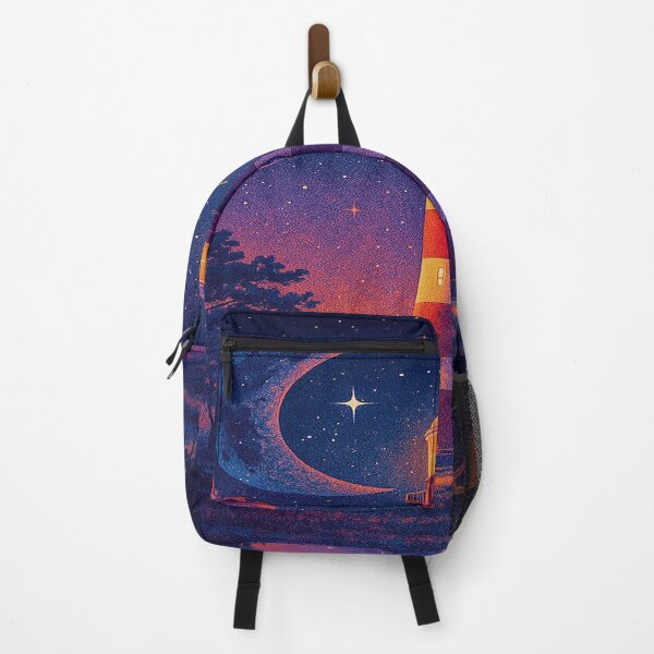 Item preview, Cosmic Lighthouse - A Surreal Space Scene designed and sold by Dimka19.