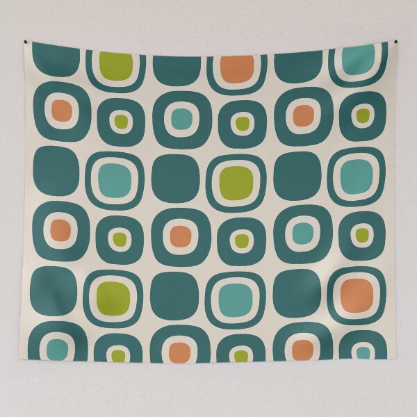 Item preview, Mid Century Modern Garden Path Pattern 427 designed and sold by tonymagnerart.