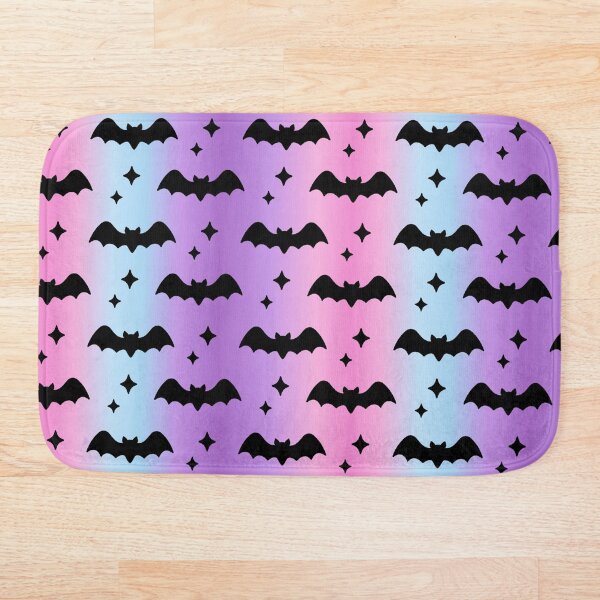 Item preview, Pastel Goth Bat Night Pattern designed and sold by Kusaka.art.