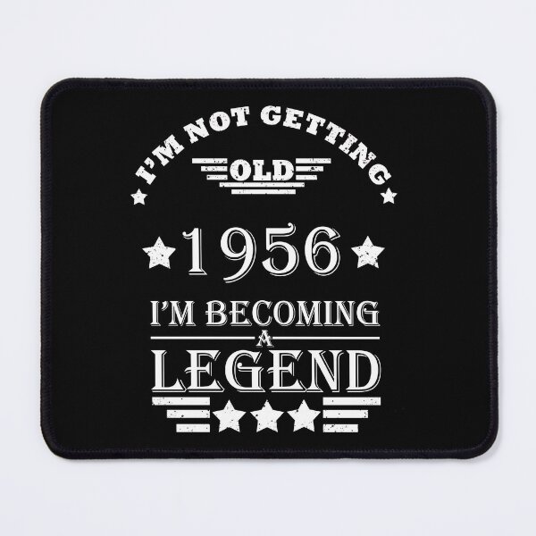 Item preview, Born in 1956 vintage funny 70th birthday gift designed and sold by Alexaltay.