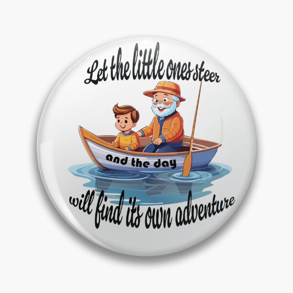 Item preview, Grandfather And Grandson Fishing Adventure designed and sold by Art-Horizon.