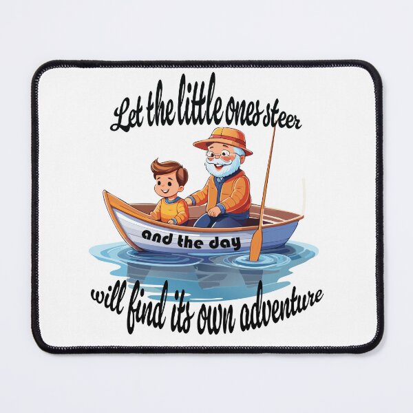 Item preview, Grandfather And Grandson Fishing Adventure designed and sold by Art-Horizon.