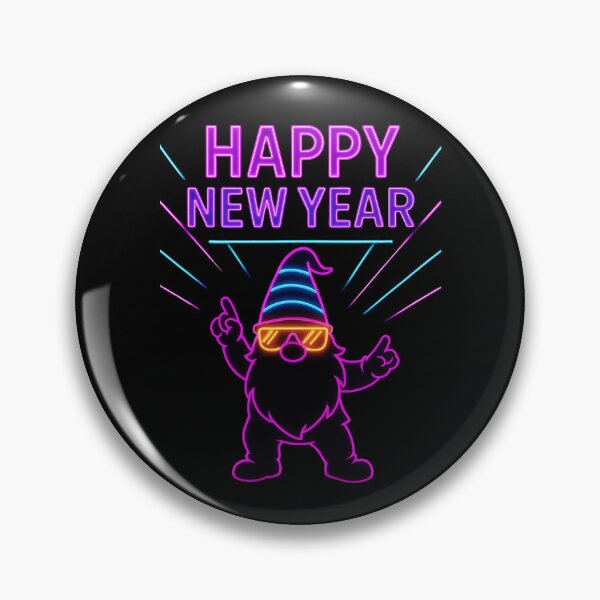 Artikelvorschau, Frohes Neues Jahr 2026! Gnome feiern Silvester am 31. Dezember. entworfen und verkauft von NightWisdom.
